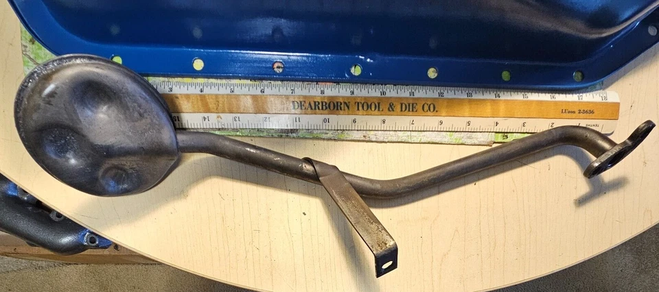 Cadillac Deville 429 1964 motor cárter de aceite y camioneta de aceite 1965-1967 OEM Foto 3 de 4