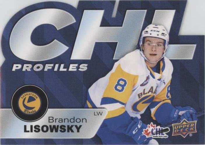 2021-22 Upper Deck CHL - Brandon Lisowsky #PR-1 - 1 of 1