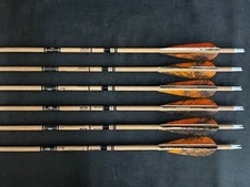 Gold Tip 500 Traditional Hunting Arrows  w/ 4...