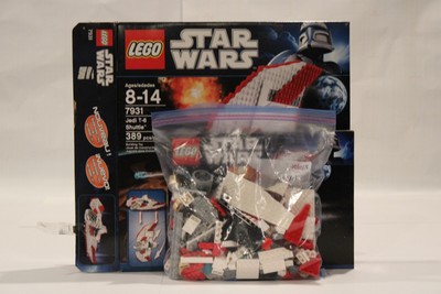 Lego Star Wars: 7931 T-6 Jedi Shuttle - 99-100% Complete w/ Instructions & Box!