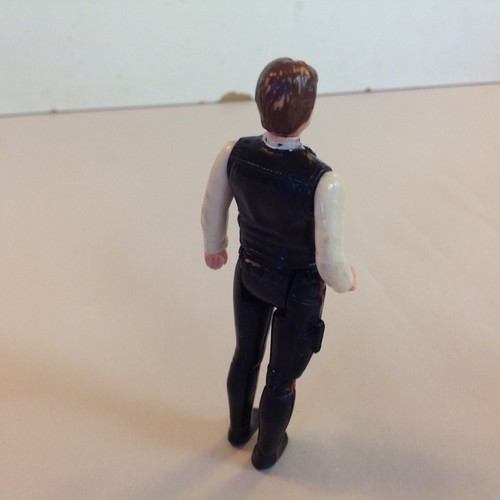 Vtg 2Pc Lot Kenner Star Wars Han Solo Action Figures Variant Big Head Hong Kong - Picture 4 of 19