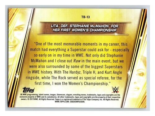 2019 Topps WWE Women's Division - Pick One - Fill Your Set - Picture 227 of 261