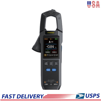 FNIRSI DMC-100 Clamp Type Multimeter Automatic Ammeter with 2.0'' TFT Screen USA