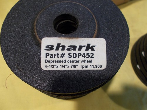 25 NEW GRINDING WHEELS 4 1/2" x 1/4" x 7/8" hole type 27 grinder metal 24 grit - Bild 2 von 4