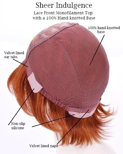 Pelucas de Welch Raquel "VENECIA" Galleta 50% DE DESCUENTO REAL HumHair Lacefr MonoALLHandKnot Foto 3 de 4