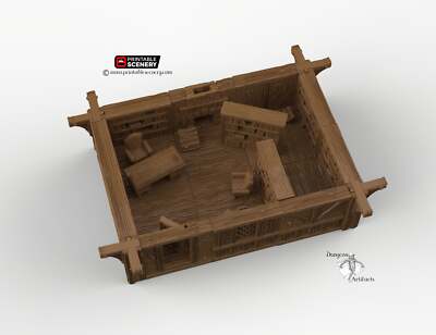 Wizard's Bookshop - 28mm 32mm Wargaming Terrain Scatter D&D DnD