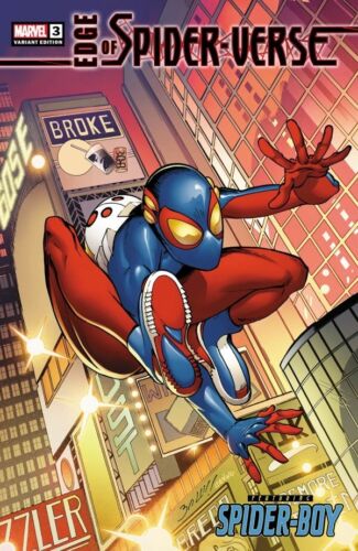 EDGE OF SPIDER-VERSE 3 NM 1. & 2. DRUCK BAGLEY HOMAGE VARIANTEN SET - Bild 2 von 4