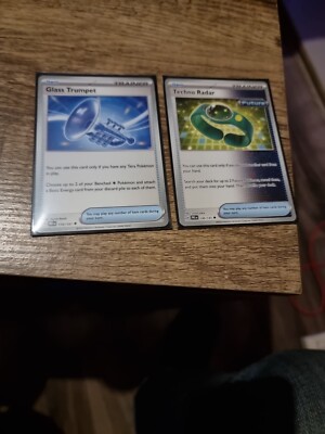 Techno Radar 130/131 +glass Trumpet 110/131 Prismatic Evolutions Regular Non Hol