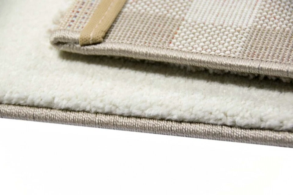 Kinderteppich Spielteppich Babyzimmer Teppich Tiere Bär Fuchs Igel Eule Beige Br - Bild 4 von 4