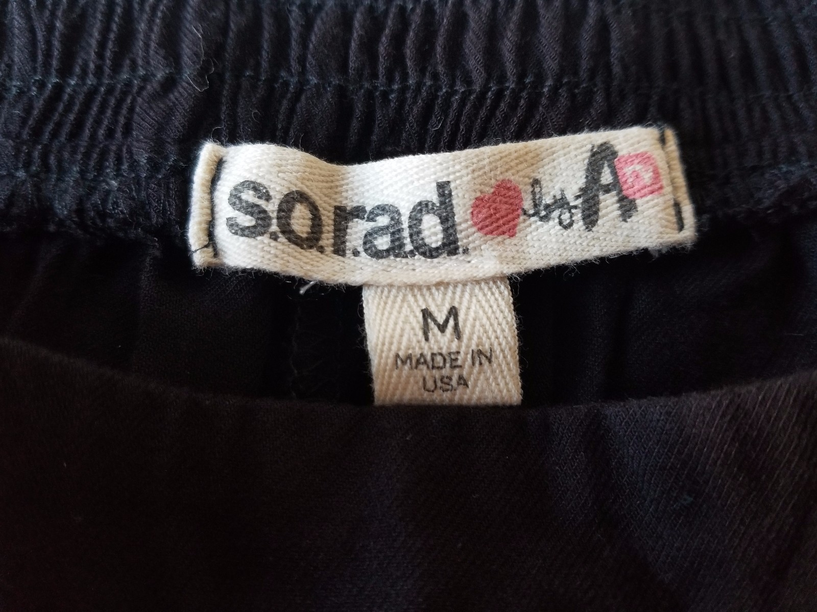 So Rad by A Basic Solid Black Elastic Waist Flowi… - image 11