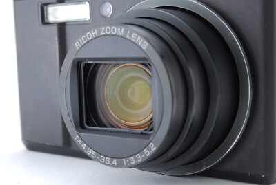 Excellent〉RICOH CX1 Compact Digital Camera 9.2MP Black Used From
