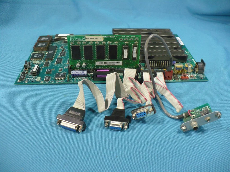 Inter-Tel 520-2040 VT 826-5201-7 ISA Backplane Board Card Axxent 520-2040 - Image 3 of 4