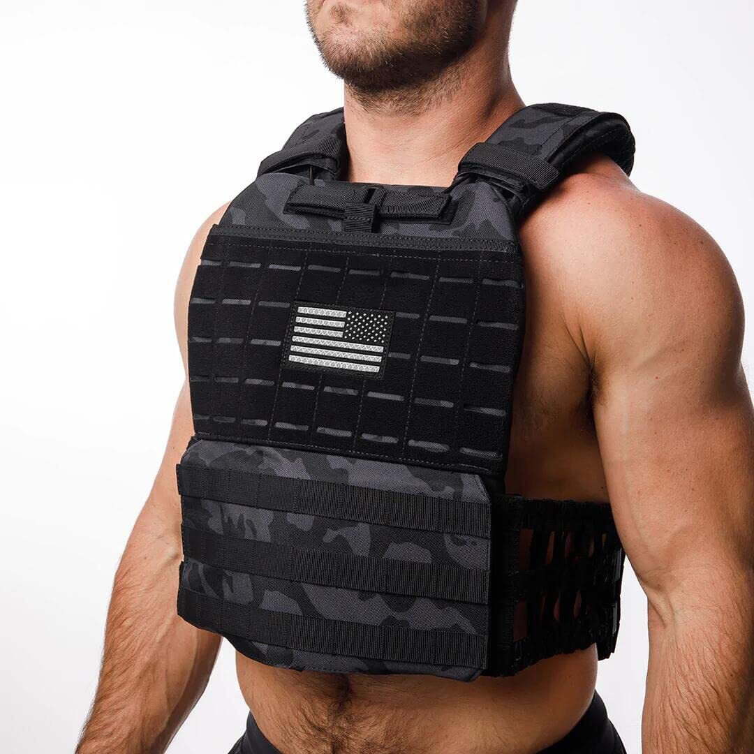 PETAC GEAR Weighted Vest for Men Workout Adjustable Strength Training Vests for