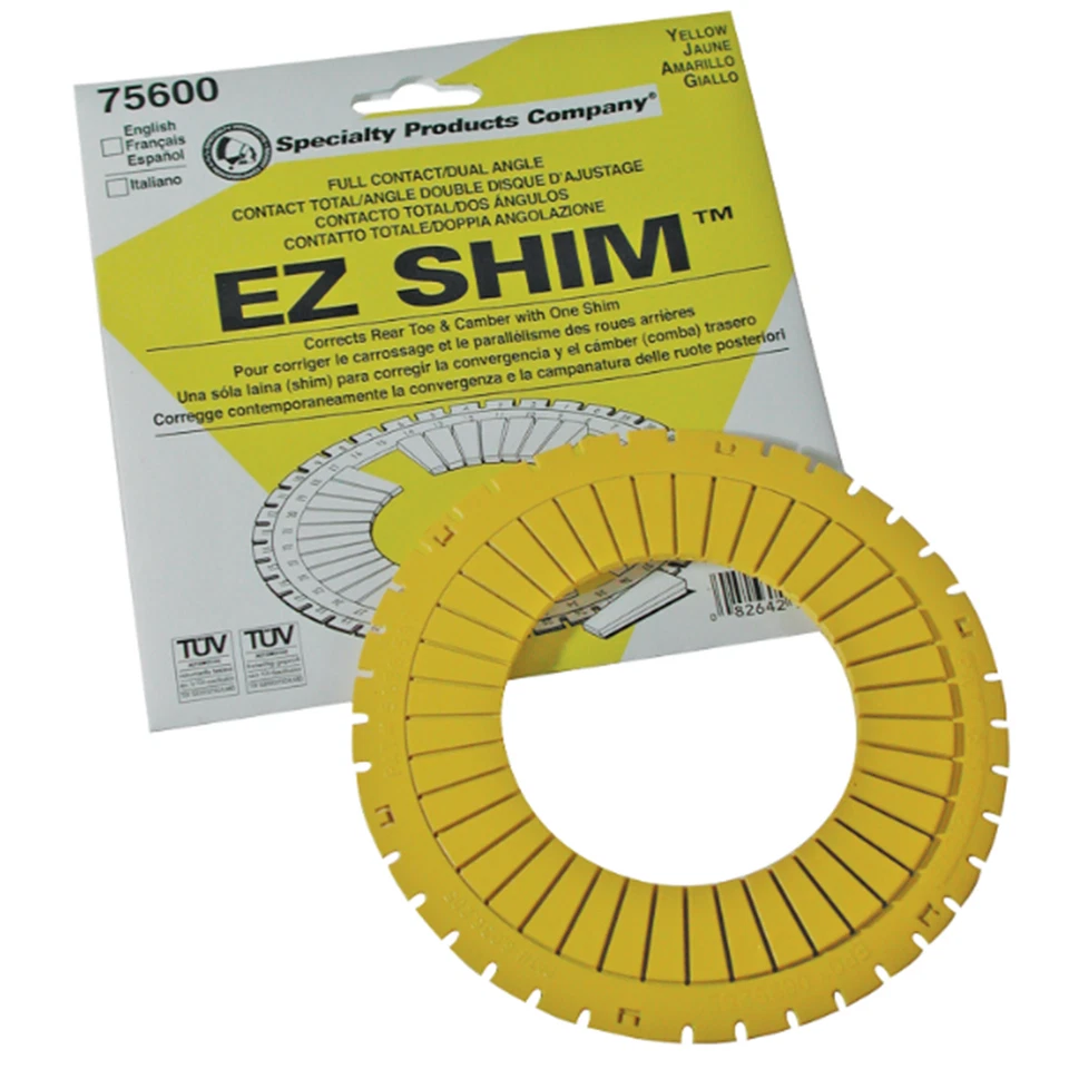 Cuña de doble ángulo amarilla SPC +/- 1,50 grados y punta +/- 1,50 grados #75600 Foto 3 de 4