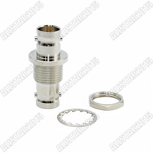 Adaptador de mampara 10x BNC hembra a conector BNC hembra conector HD SDI de 75 ohmios - Imagen 6 de 6