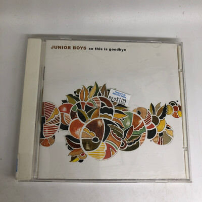 So This Is Goodbye by Junior Boys (CD, Sep-2006, Domino)