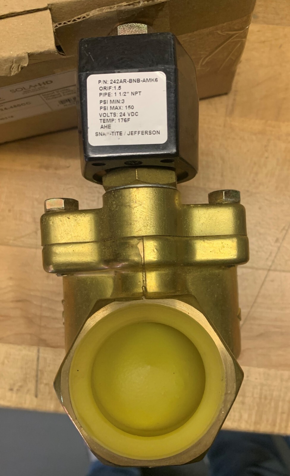 SnapTite/Jefferson Solenoid Valve 242ARBNBAMK6NEW eBay