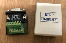 BTX MaxBlox CD-HD15FST Female to Terminal Block Connector