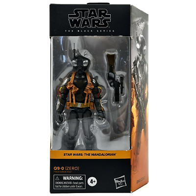 Q9-0 ZERO FIGURE STAR WARS THE BLACK SERIES MANDALORIAN BOUNTY HUNTER OVP NEU