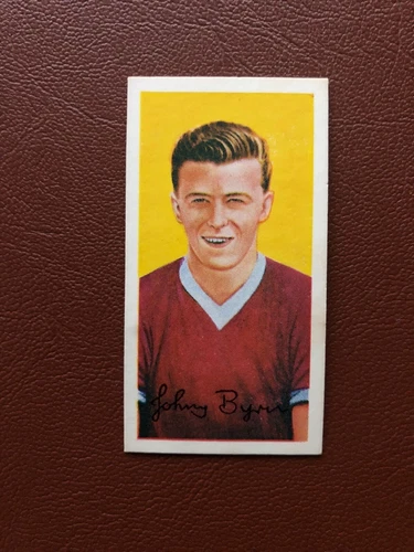 1964 Barratt A12 Famous Footballers - Johnny Byrne #35