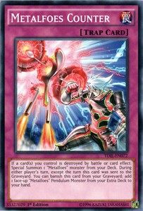 Metalfoes Counter - TDIL-EN072 - Common - 1st Edition x3 - Near Mint