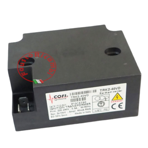 COFI IGNITIONS IGNITION TRANSFORMER TRK240VD 220240V 0,3A 50 / 60HZ