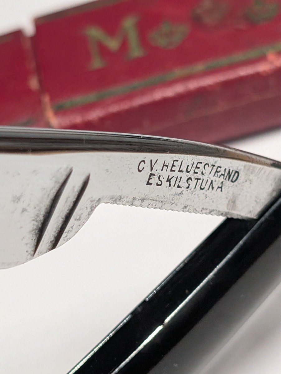Straight razor C.V. Heljestrand Eskilstuna Mk#4 | eBay