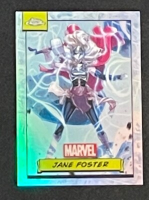 2024 TOPPS CHROME MARVEL JANE FOSTER REFRACTOR #22 SHIPS FROM UNITED STATES