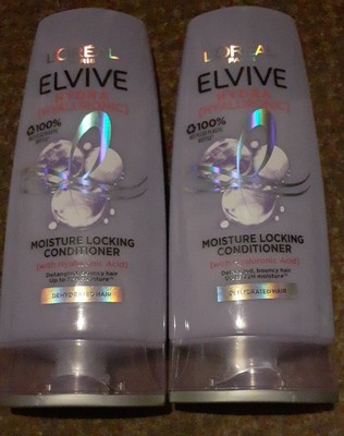 2 x L'Oreal Paris Elvive Hydra Hyaluronic Moisture Conditioner 200ml