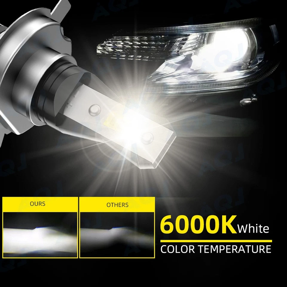 5X7" 7x6 LED Headlight Assembly DRL For Chevy C6500 C7500 Kodiak 1997-2009 Truck - Image 4 of 4