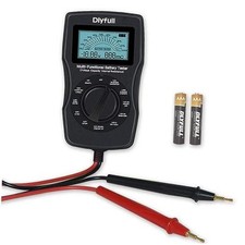 Battery Tester for AA AAA C D 9V, Button, Ni-MH, Alk etc 11 Types Batteries