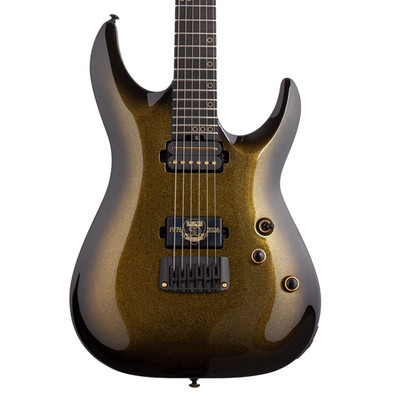 Schecter C-1 50th Anniversary Electric Guitar - Gold Burst - Open Box