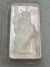 Johnson Matthey MTB Statue of Liberty 10 oz .999 Silver Bar In Original Plastic