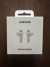 Samsung Galaxy Buds4 Bluetooth In-Ear Wireless Earbuds, White