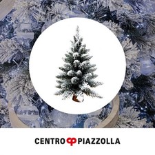 ALBERO MINI DI NATALE INNEVATO H 30CM VAL GARDENA ARTIFICIALE GIOCOPLAST