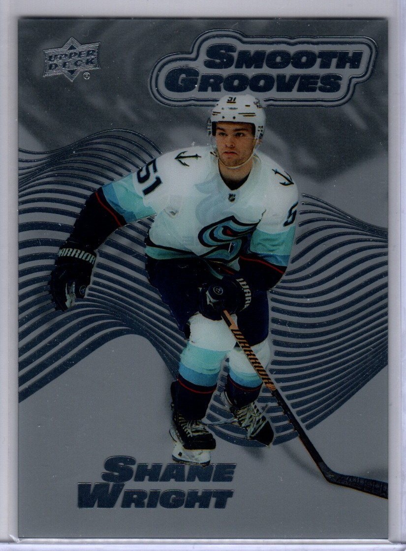 2022-23 Upper Deck Extended Shane Wright Smooth Grooves Card # SG35
