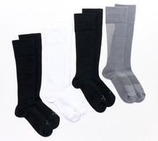 2 Pack Tommie Copper Basic 4 Pack UltraTemp  UltraGuard OTC Socks - Medium