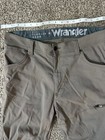 Wrangler ATG Mens Size 34x32 Outdoor Utility Pants Grey Cargo Zip Pocket — photo 2