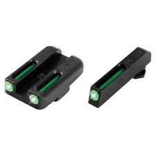 TRUGLO TFO Night Sight Fits Glock 42/43 Green Tritium Fiber Optic Handgun Sight