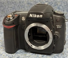 Nikon D80 Digital DSLR Camera w/Error Msg FOR PARTS ONLY PLEASE READ
