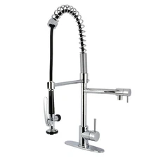 Kingston Brass LS850.DL Concord 1.8 GPM 1 Hole Pre-Rinse Kitchen - Chrome