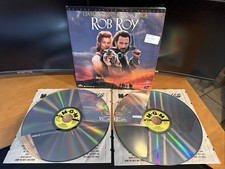 Rob Roy Laserdisc Deluxe Letter Box 2 Disc LD Liam Neeson Jessica Lange Movie B9
