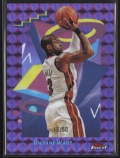 2024-25 Finest #248 Dwyane Wade Purple Geometric Refractor #/50