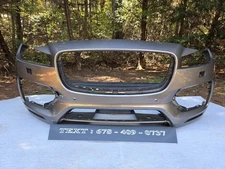 2017-2020 JAGUAR F-PACE S R-SPORT FRONT BUMPER COVER OEM HL8M-17F003 NO SHIPPING