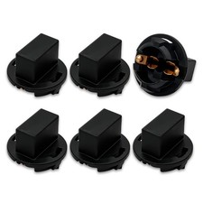 194 168 T10 Wedge Twist In Instrument Panel Dash Light Bulb Sockets Pack Of 6 194 168 T10 Wedge Twist In Instrument Panel Dash Light Bulb Sockets Pack Of 6