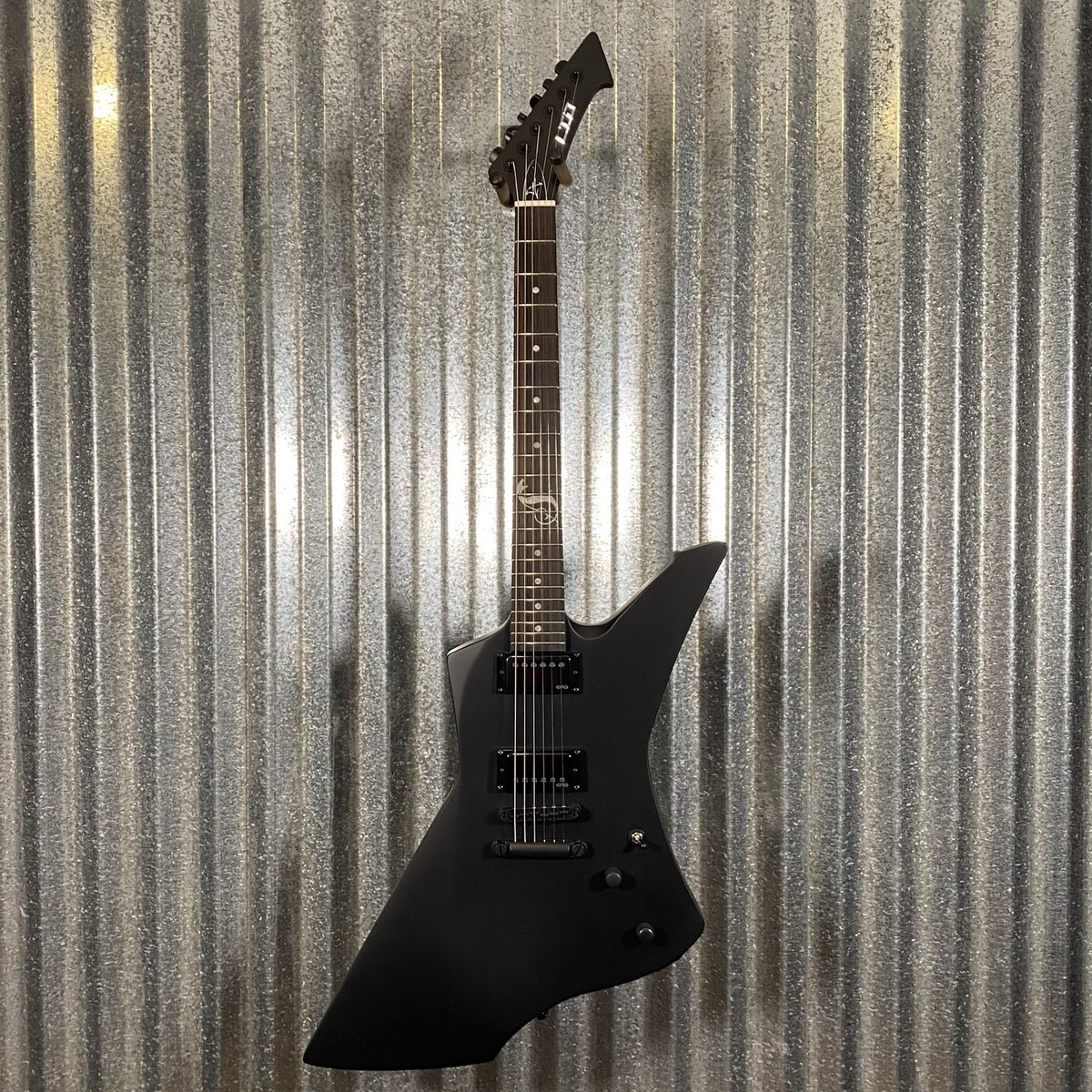 ESP LTD Snakebyte James Hetfield Black Satin Guitar & Case