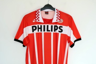PSV Eindhoven 1995/96 Home 9 Ronaldo Authentic Replica Football T