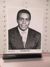 NBC TV show photo 1990s BASKETBALL NBA Ahmad Rashad