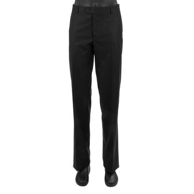 ROBERTO CAVALLI CLASS Slim Fit Dress Trousers Pants Striped Black 54 XL