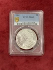 1884-P Morgan Silver Dollar $1 PCGS MS63 Blast White